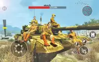 रोष का बुलाओ WW2: टैंक शूटिंग विश्व युद्ध 2 खेल Screen Shot 0