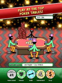 Stickman Poker Tycoon Screen Shot 1