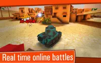 Toon Wars：Awesome Tank Games Screen Shot 1