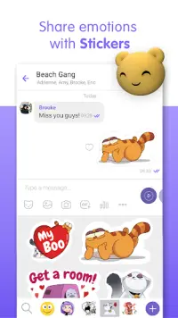 Viber Messenger - Free Video Calls & Group Chats Screen Shot 3