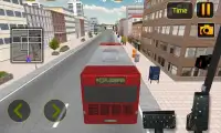 USA Bus Coach Driving Sim. American Bus Games. Screen Shot 3