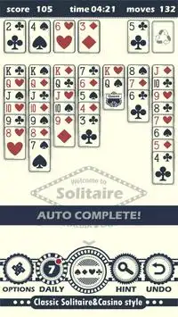 Solitaire Screen Shot 1