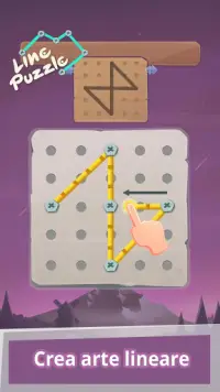 Una linea Giochi di puzzle Screen Shot 3