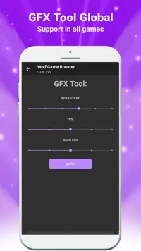 Wolf Game Booster & GFX Tool Screen Shot 5