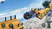 Moto Spider Vertical Ramp: Jump Bike Ramp Games Screen Shot 5