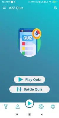 A2Z Quiz - Free Multiplayer Quiz Game Screen Shot 0