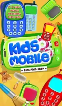 Kid Mobile Phone Games Repairing Screen Shot 2