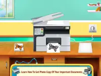 Printer Machine & Scanner Learning Simulator Screen Shot 4