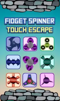 Fidget Spinner Touch Escape Screen Shot 0