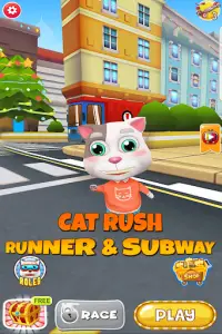 Cat Rush Runner & Subway-My Super Tom Surf 2019 Screen Shot 0