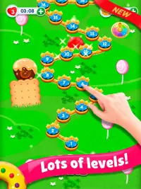 Sweet Sugar Match 3 - Free Candy Smash Game Screen Shot 14