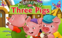 Three Pigs Jigsaw Puzzle Game Screen Shot 0