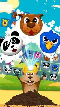 Animal Bubble Shooter Screen Shot 2