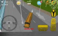 Город школьный автобус Screen Shot 2