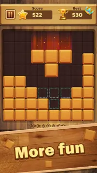 나무 블록 퍼즐 - Wood Block Puzzle Screen Shot 1