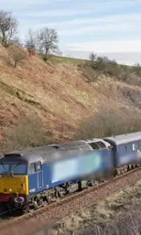 イギリス列車ジグソーパズル Screen Shot 0