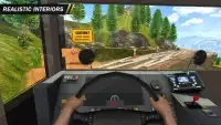 Tắt đường Xe buýt trường học Tài xế - Offroad Bus Screen Shot 2