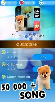 Puppy for Piano Tiles 2 Screen Shot 1