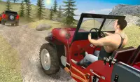 Offroad Long Trailer Truck Sim - Jeep Prado Games Screen Shot 4
