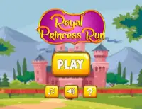 Royal Princess Castle Runner: Princess Rescue Run Screen Shot 0