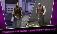 Infinity Superhero Future Fight: Thor vs. Thanos Screen Shot 0
