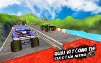 Trò chơi đua xe tải quái vật Mega Ramp Screen Shot 4