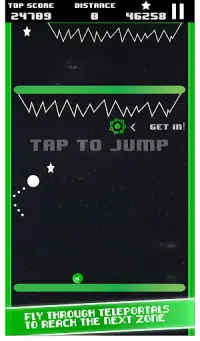 The Unbound:  Jump Ball Arcade 2D Platformer Game Screen Shot 2