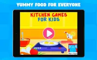 Kitchen Games - Fun Kids Cooking & Tasty Recipes Screen Shot 6