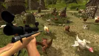 Chicken Shooter in Chicken Farm Chicken Shoot Game Screen Shot 1