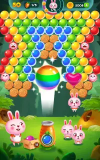 Bubble Bunny: Animal Forest Shooter Screen Shot 10