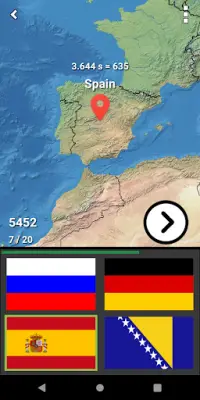 MapMaster Free - Geography game Screen Shot 5