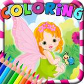 Coloring the fairies