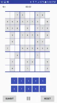 Sudoku App. Screen Shot 2