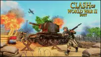 wereldoorlog shooter: schiet spellen Screen Shot 2