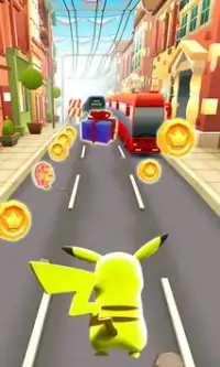 Subway Pikachu City Runner Screen Shot 3