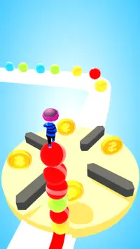 Stack Ride 3D - Free Run Game - Cube Surfer Game Screen Shot 1