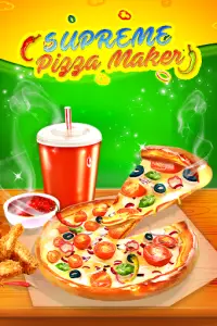Supreme Pizza Maker - Kids Cooking Game Screen Shot 4