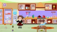 Finja minha casa de boneca: jogos de limpeza em fa Screen Shot 4