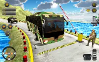 Army bus driving games 2020 military coach driver Screen Shot 5