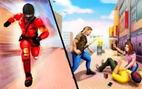 Spider Ninja Rope Hero - Crime City New Games 2021 Screen Shot 1