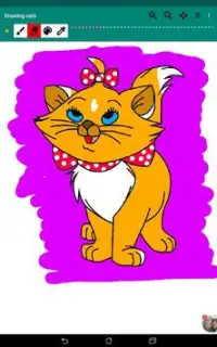 Coloring pages about cats Screen Shot 4