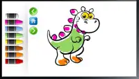 Dinosaurs Colouring Kids Game Screen Shot 1