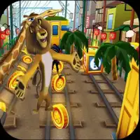 Subway madagascare Rush Surf Screen Shot 0