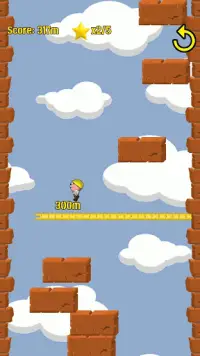 Jumping Game: Bricksy Jump Screen Shot 0