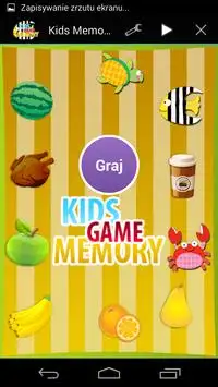 Kids Memory Game Free HD Screen Shot 0