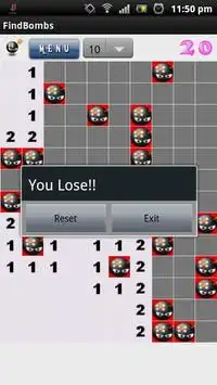 Find Bombs Minesweeper Screen Shot 2