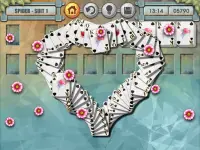 Spider Solitaire Hearts & Spades Patience Screen Shot 6