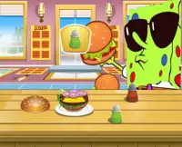 Sponge Burger Maker Diner Dash Screen Shot 5