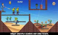 Zombie Shoot Off - ألعاب الرماية من غيبوبة Screen Shot 1