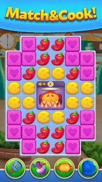 Match Cafe: Cook & Puzzle game Screen Shot 0